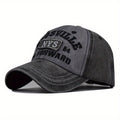New Fashionable Trendy Hat with Letter Embroidery Baseball Cap Made Old Outdoor Men's Duckbill Cap