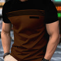 Men'S Casual Striped T-Shirt - \